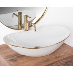 Накладной умывальник Rea Royal Gold Edge Накладной умывальник Rea Royal Gold Edge